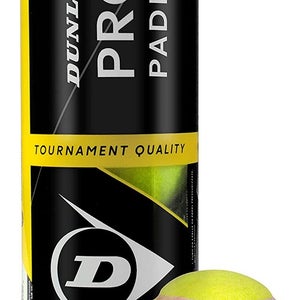 Dunlop Sports Dunlop Pro Padel, 3-Ball can, Yellow
