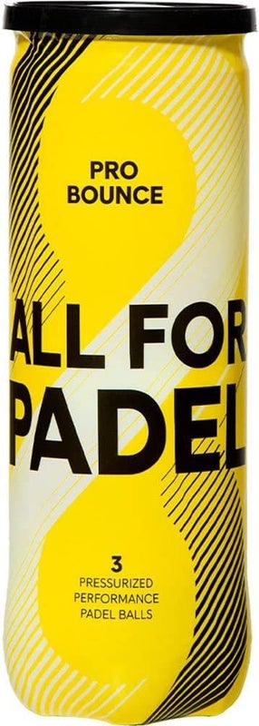 All for Padel Can of Balls Pro Bounce 3 Padel Balls