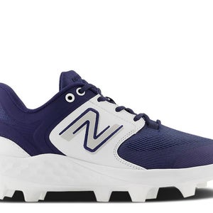New Balance PL3000v6 Navy Molded Cleat BUNDLE