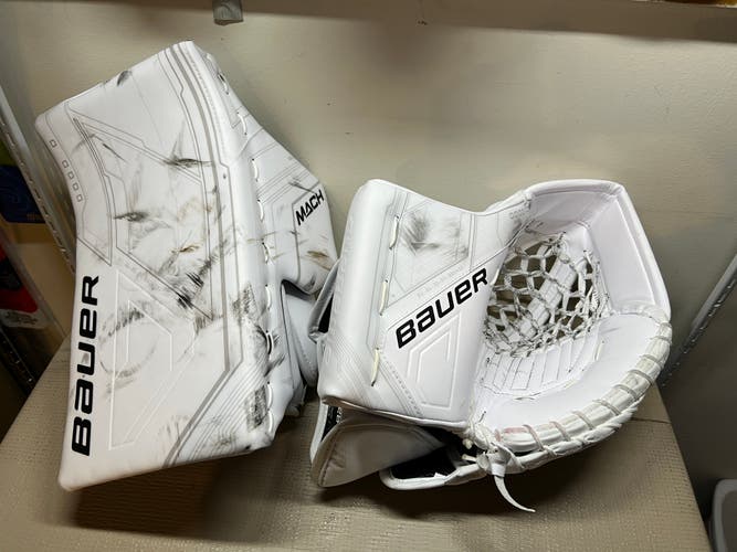 Bauer Mach Glove and Blocker - Retail Models