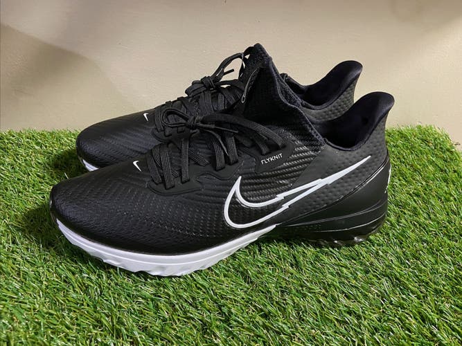 Nike Air Zoom Infinity Tour Flyknit Black Golf Shoes CT0540-077 Mens 11.5 W NEW