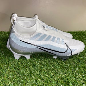 *SOLD* Nike Vapor Edge 360 Pro Football Cleats White Black DQ3670-102 Men's Sz 7.5 NEW