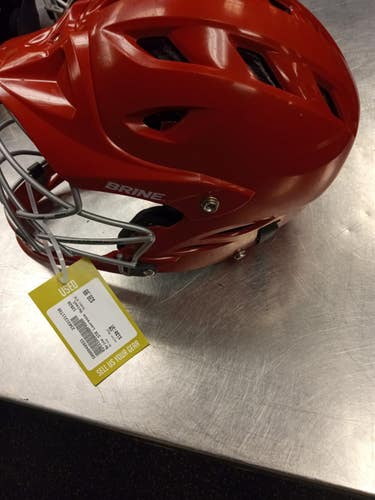 Brine Used Red Helmet