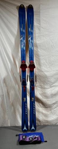 Atomic TM 22 190cm 106-72-98 r=22m Skis G3 Telemark Bindings +Climbing Skins