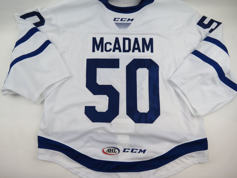 CCM QuickLite Toronto Marlies Game Worn AHL Pro Stock Hockey