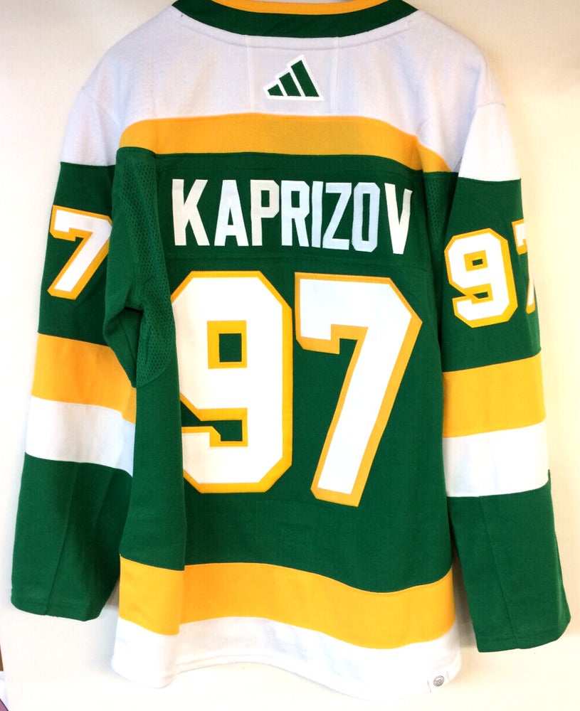Adidas Minnesota Wild Kirill Kaprizov #97 Reverse Retro 2.0 Authentic Jersey, 52/L / Green