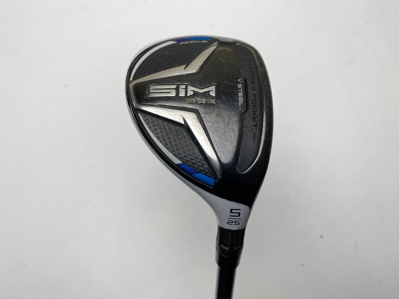 Taylormade SIM MAX 5 Hybrid 25* Fujikura Ventus 6-R Regular Graphite Mens RH