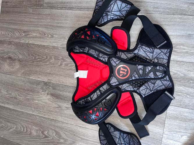 Used Adult Large Warrior Adrenaline X2 Hitman Shoulder Pads