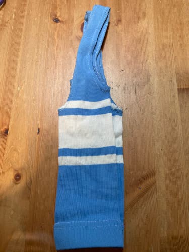 Little League   Athletic stirrup socks  color Sky Blue