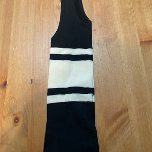 Adults Pro-size Baseball   Athletic stirrup socks  color Black