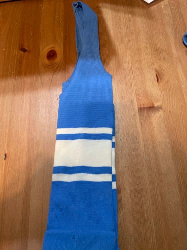 Adults Pro-size Baseball   Athletic stirrup socks  color Sky Blue