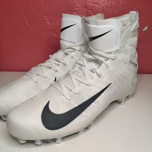 Nike Vapor Untouchable 3 Elite Cleats White AO3006-100 Men's Size 16