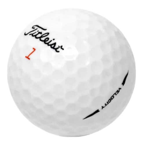120 Titleist Velocity Near Mint Used Golf Balls AAAA