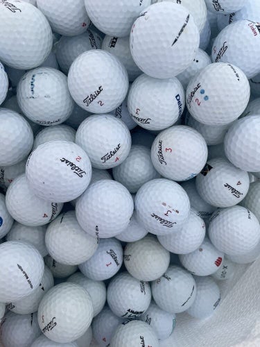 120 Titleist Mix AAAAA Mint Used Golf Balls