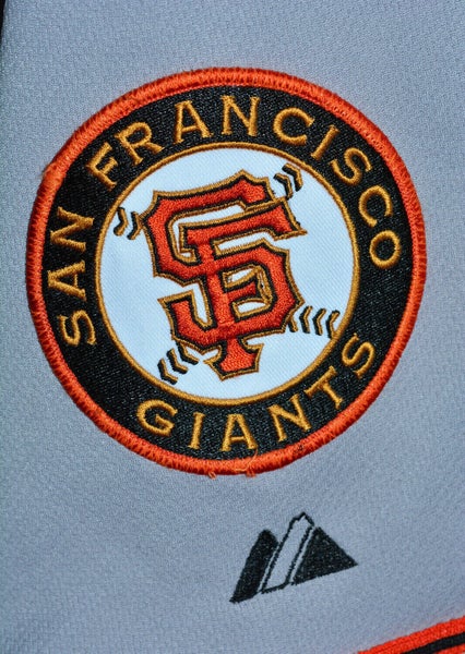 Authentic Majestic San Francisco Giants Retro Road Model Jersey sz