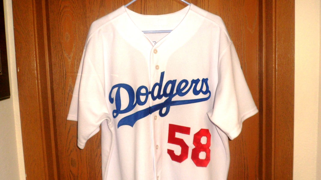 Majestic Cool Base Los Angeles Dodgers Clayton Kershaw Home Blue Jersey  SIZE 48 NWT
