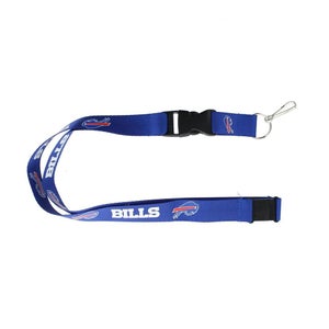 Buffalo Bills Breakaway 24'' Lanyard with KeyChain Clip NFL Logo Design