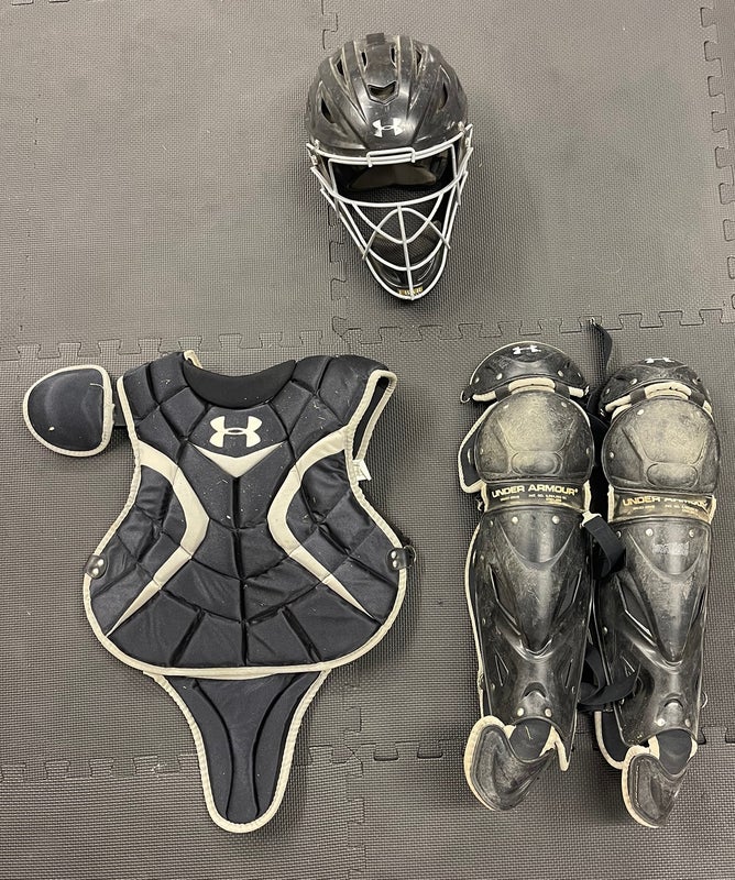 Under Armour Women's Victory Series Fastpitch Catcher's Set: UAWCK2-SRVS Black