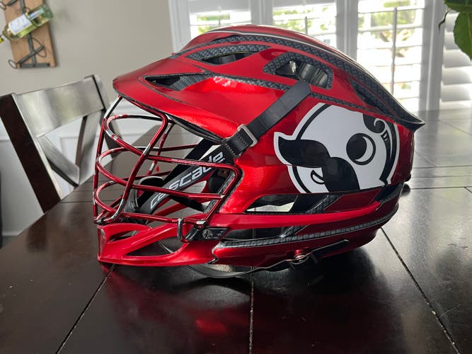 Cascade R MR BOH lacrosse helmet