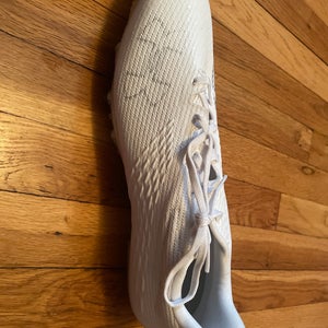 White Unisex Molded Cleats Low Top Nitro MC