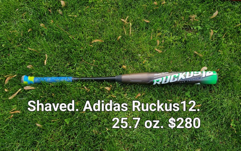 Shaved Adidas Ruckus Home Run Derby Bat
