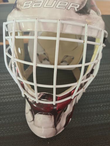 Used Bauer NME Street/roller Hockey Goalie Mask
