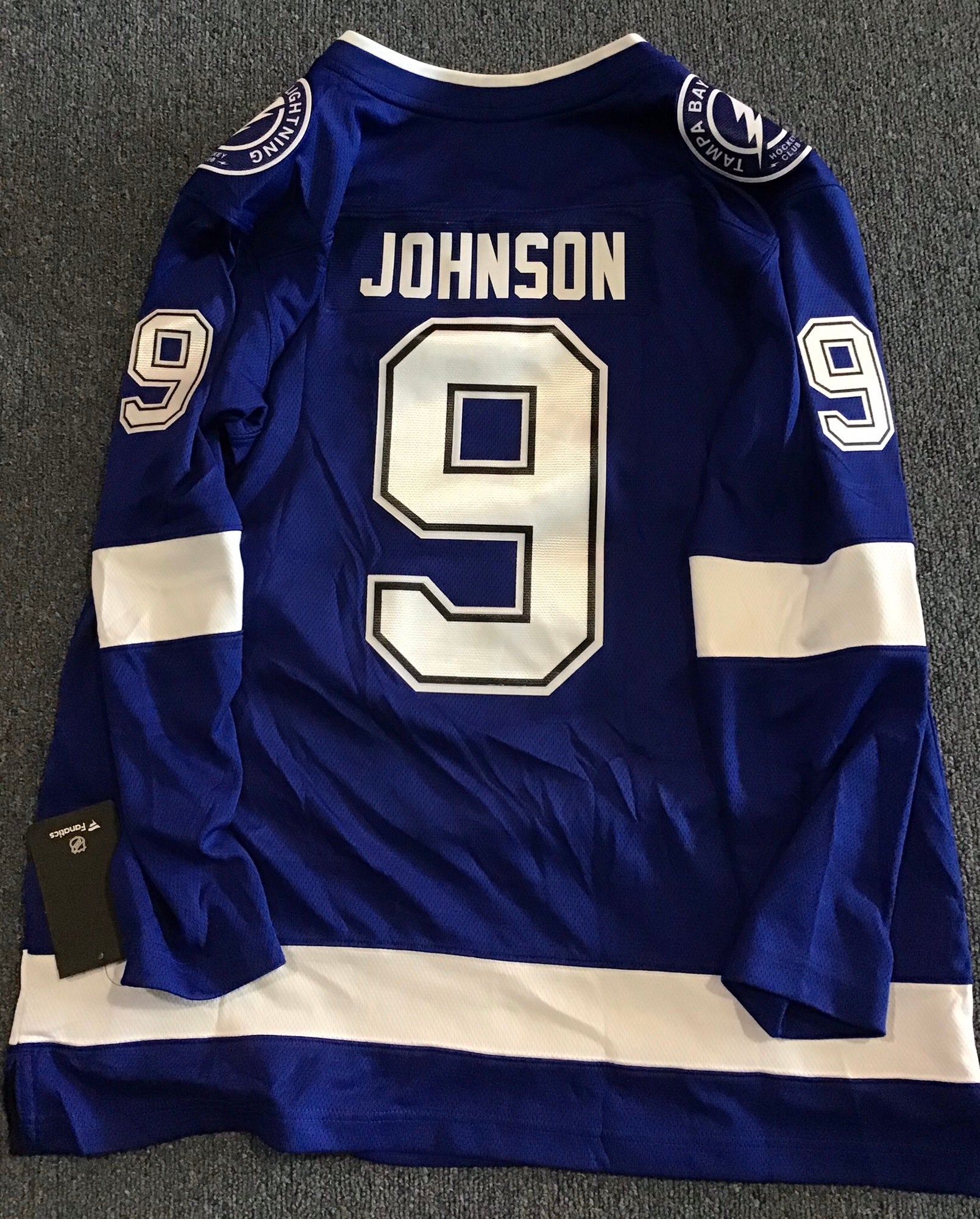 NWT Tampa Bay Lightning Men's Fanatics Jerseys Gourde, Hedman, Johnson,  Miller or Point