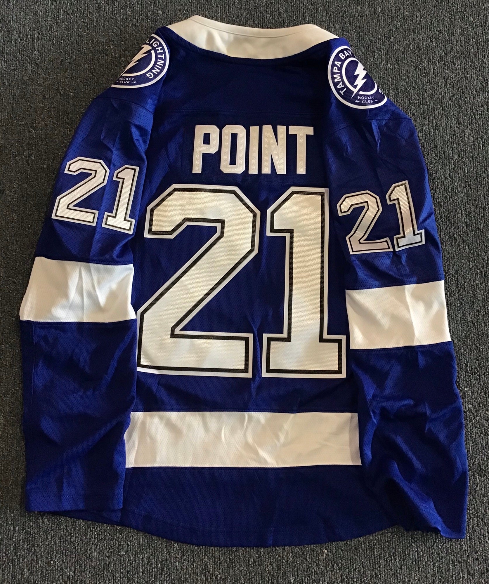 Men's New Brayden Point Tampa Bay Lightning 21 Jersey Men's Jersey S-3XL  Black