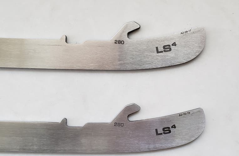 Bauer LS4 280 mm Lightspeed Edge profiled at 9ft and sharpened at 1/2"