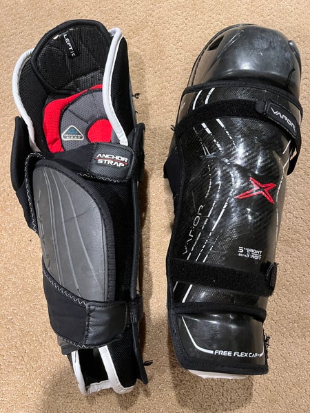 Used Bauer Vapor 1X Shin Pads
