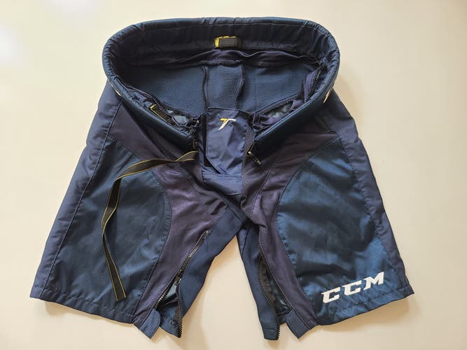 CCM Tacks Hockey Pant shell- Large in Blue, used once!