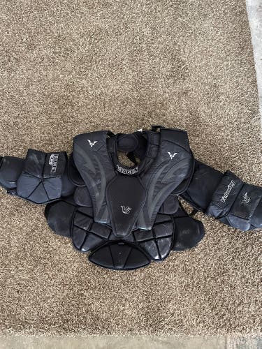 Used Large Vaughn  Velocity V5 Goalie Chest Protector