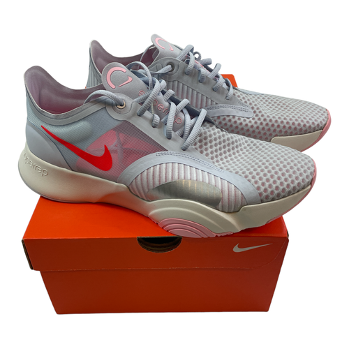 Nike Superrep Go Women's Running Training Shoes Football Grey Crimson 10.5 New