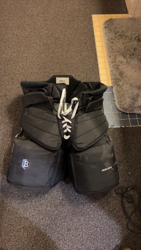 Used Large Bauer Supreme Pro Hockey Goalie Pants