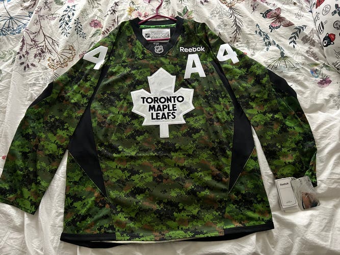 Morgan Rielly Toronto Maple leafs camo military jersey