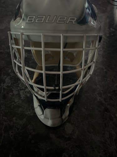 used Bauer NME Street Hockey Goalie Mask