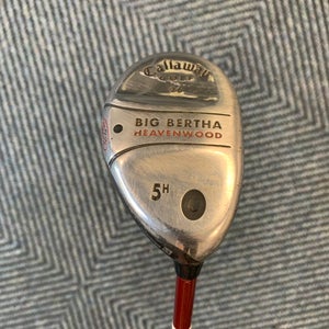 Used Men's Callaway Big Bertha Heavenwood Right-Handed 5H Golf Hybrid