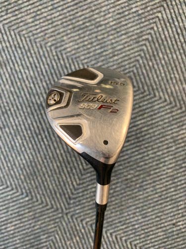 Used Men's Titleist 909F2 Right-Handed Golf Fairway 3 Wood