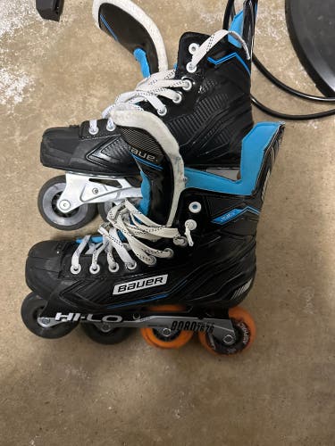 Used Bauer Regular Width Size 8 RS Inline Skates