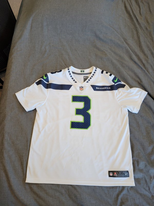 Nike Seattle Seahawks Wolf Grey Men's Football Jersey Size Small