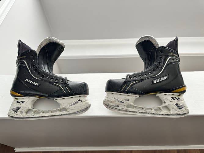Bauer Supreme Total One Pro Stock skates used 7 3/8