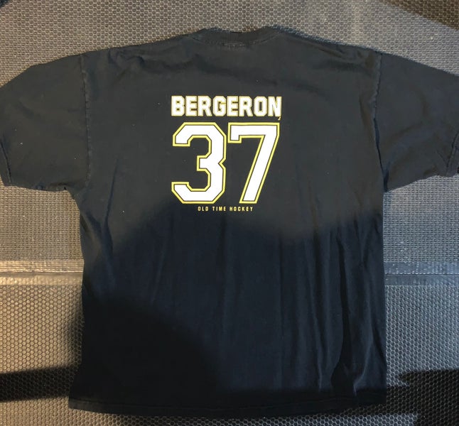 Men's Boston Bruins Patrice Bergeron Fanatics Branded Black