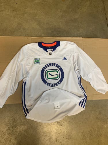 Vancouver Canucks practice jersey