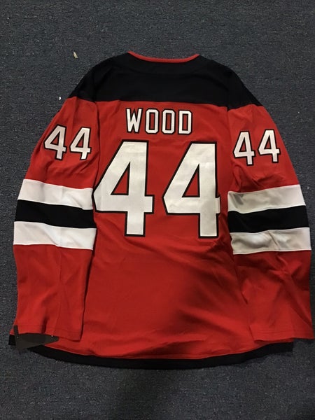 Fanatics NHL New Jersey Devils Vintage Snow Wash Red Pullover Hoodie, Men's, XL