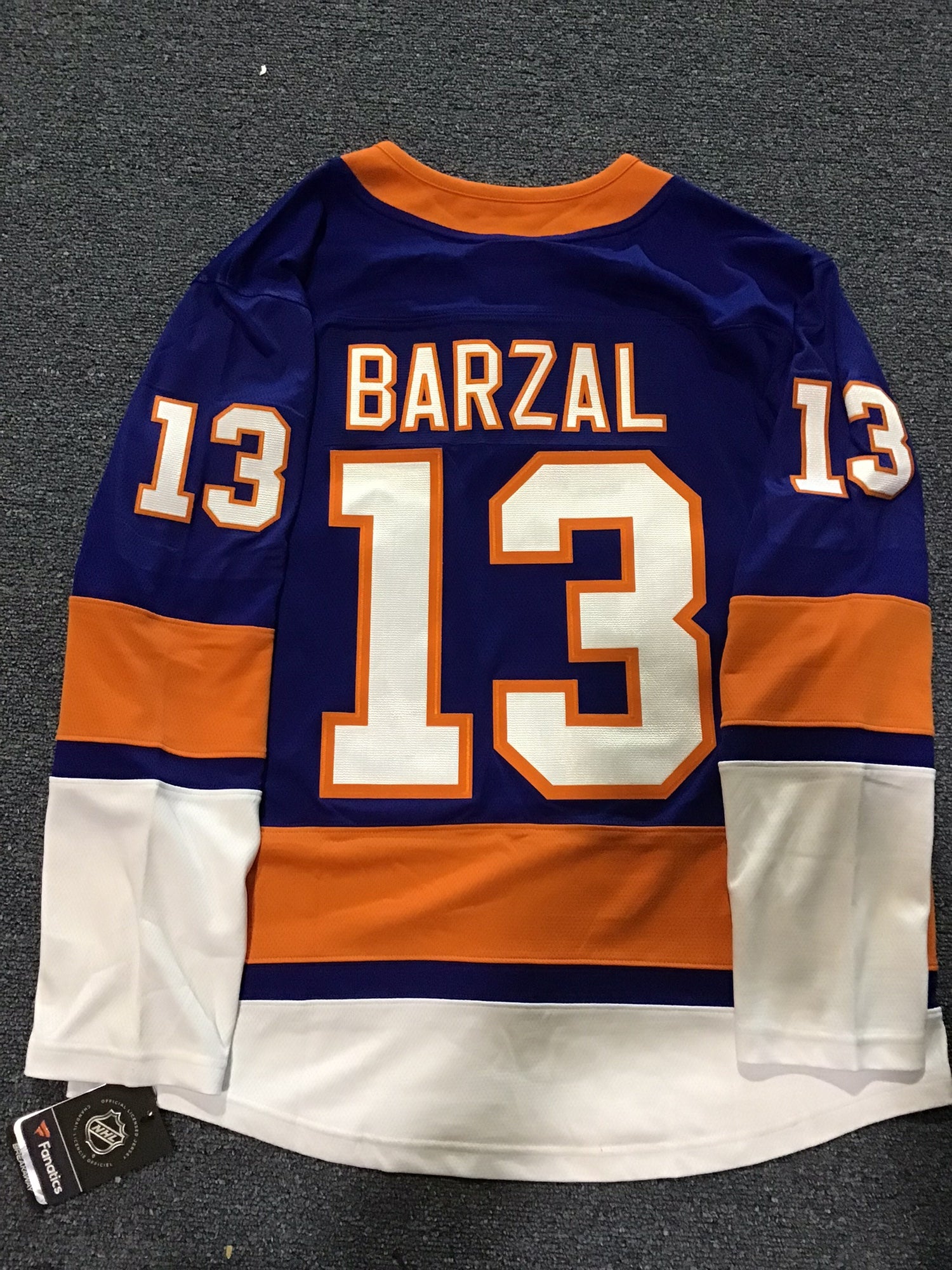Men's New York Islanders Mathew Barzal Fanatics Branded Blue