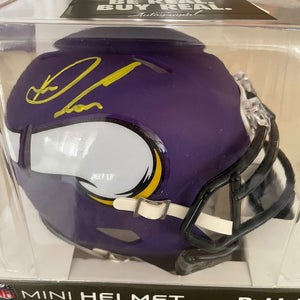 Dalvin Cook Minnesota Vikings Fanatics Authentic Autographed Riddell Speed Mini Helmet