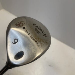 Used Callaway Big Bertha 9 Wood Regular Flex Steel Shaft Fairway Woods