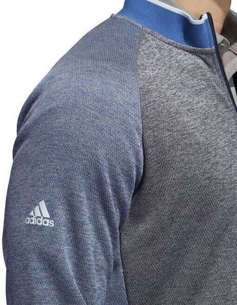 Adidas Men's Triple Stripe Short Sleeve Batting Jacket - M (Medium)