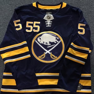 Jack Eichel Game Worn Buffalo Sabres Home Jersey - NHL Auctions