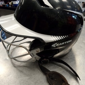 Easton Used Black Batting Helmet